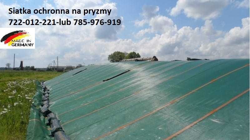 Siatka ochronna na pryzmy Siatka pryzmowa sianokiszonka