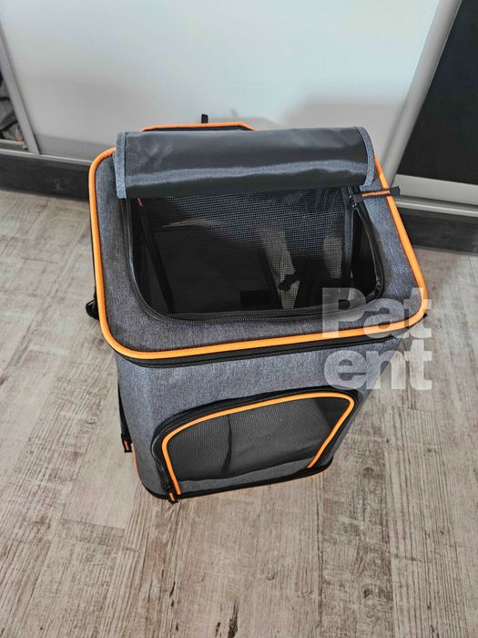 Plecak dla kota psa transporter duży rozkładany pojemny do zwierząt