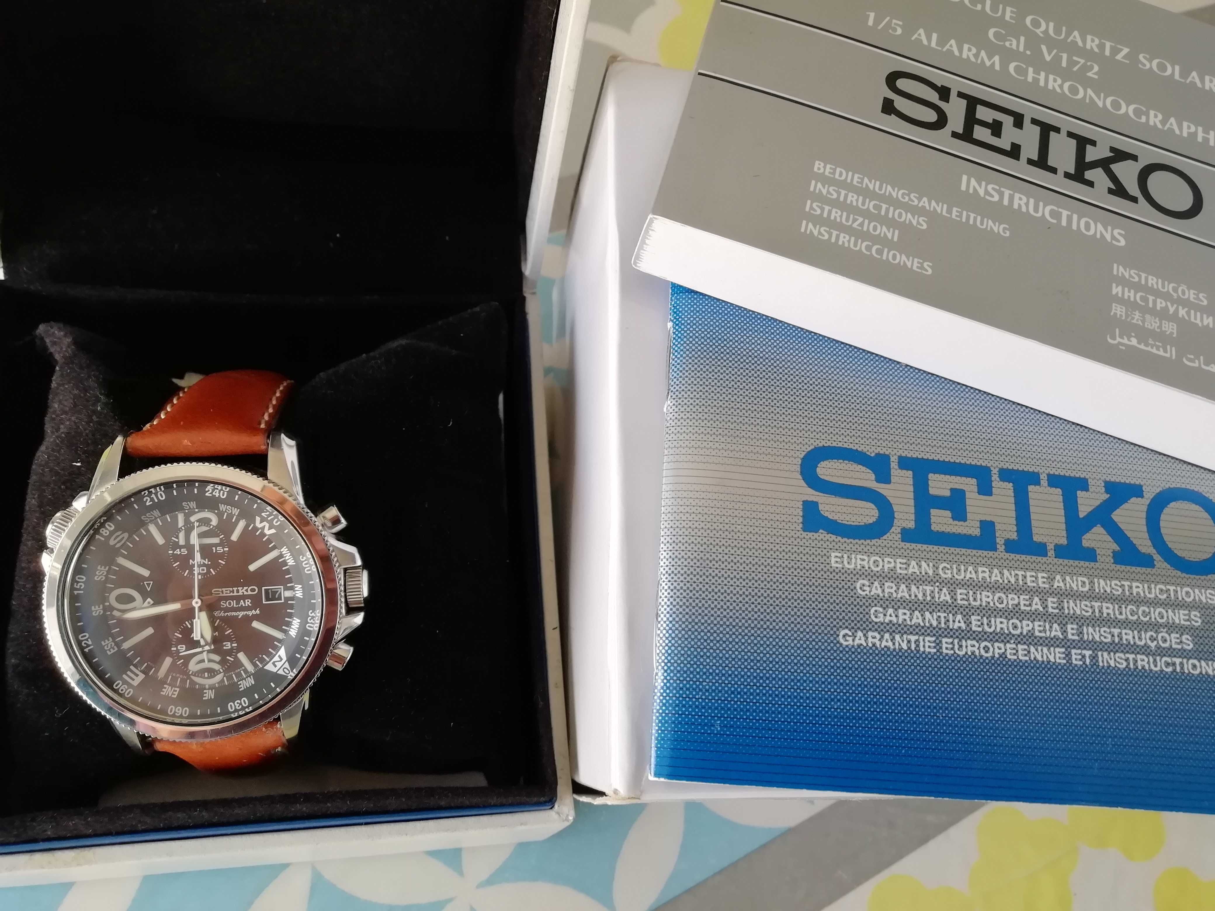 Relógio Seiko Solar
