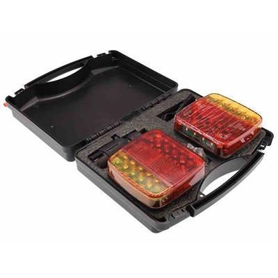Lampy bezprzewodowe 26 LED 12/24V na przyczepe