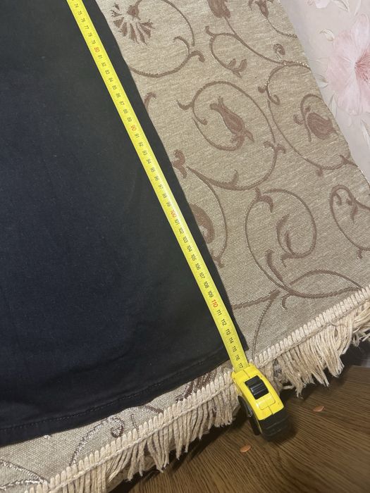 Джинси штани кльош чорні довгі