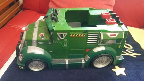 Carros (Action Man e Tartaruga Ninja)