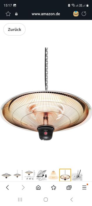 Promiennik tarasowy na sprzedaż.