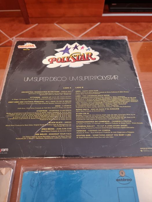 Lote de 3 Vinis - Edições Portruguesas