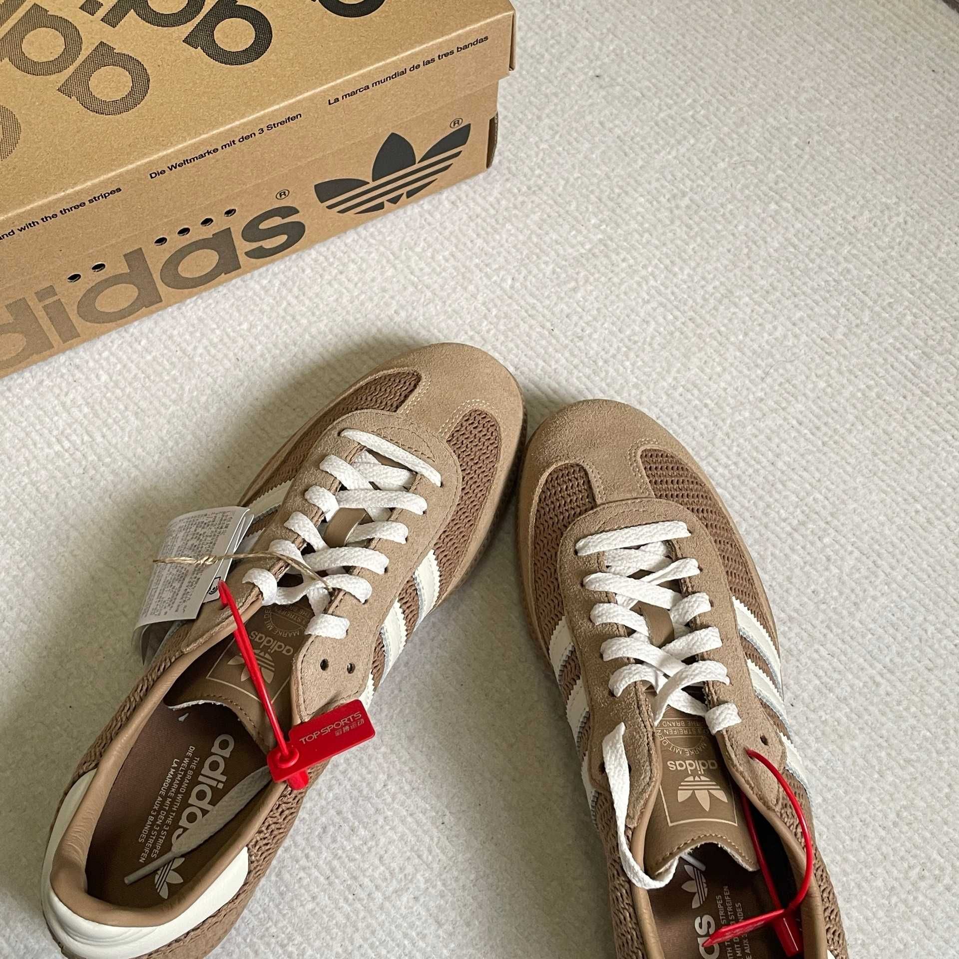 Buty codzienne adidasSambaOG Brown nowy z metką R.41