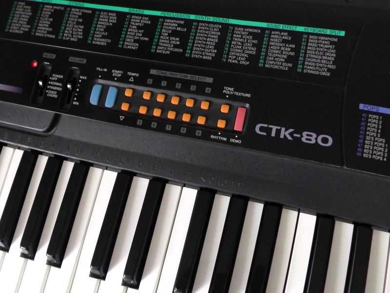 Casio CTK-80 stan bardzo dobry w pełni sprawny
