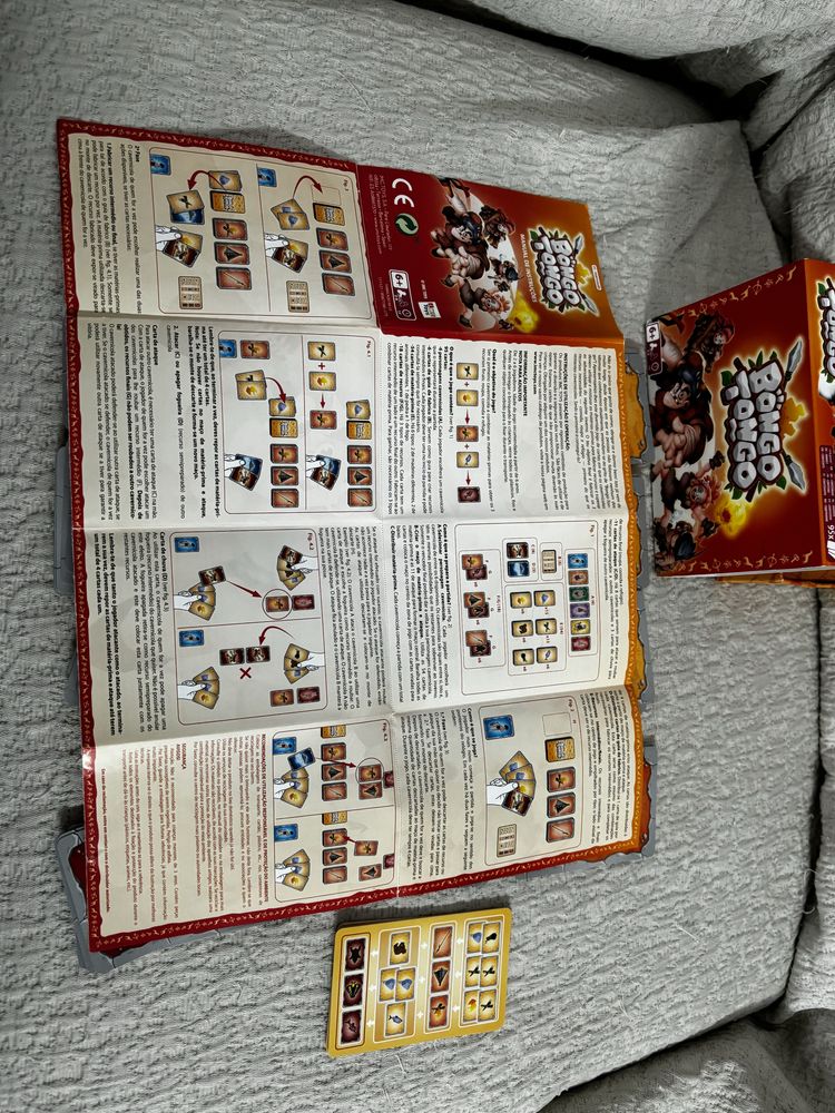 Bongo Tongo jogo de cartas estratégico
