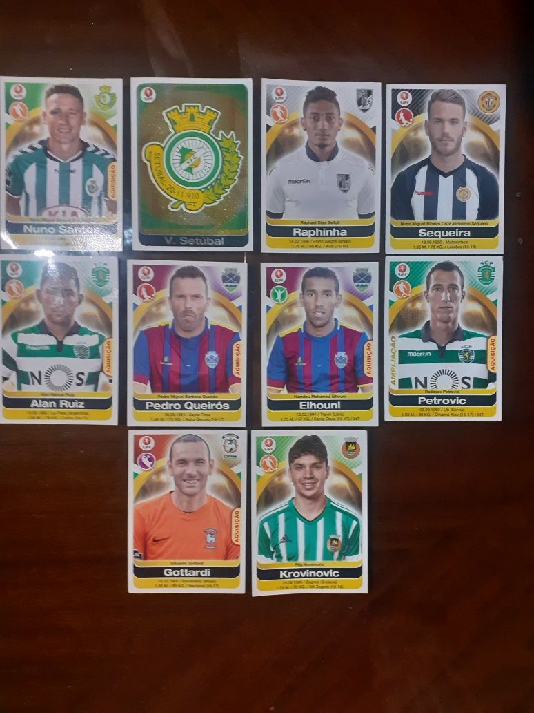 Cromos Adrenalyn 2014/15,2016/17 e 17/18