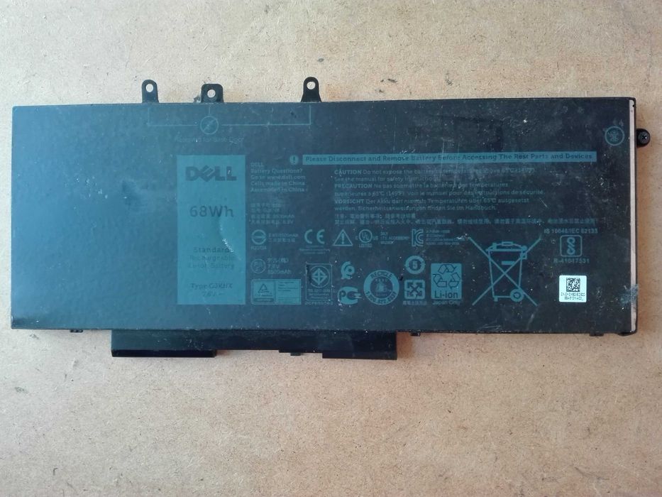 батарея GJKNX  для Dell