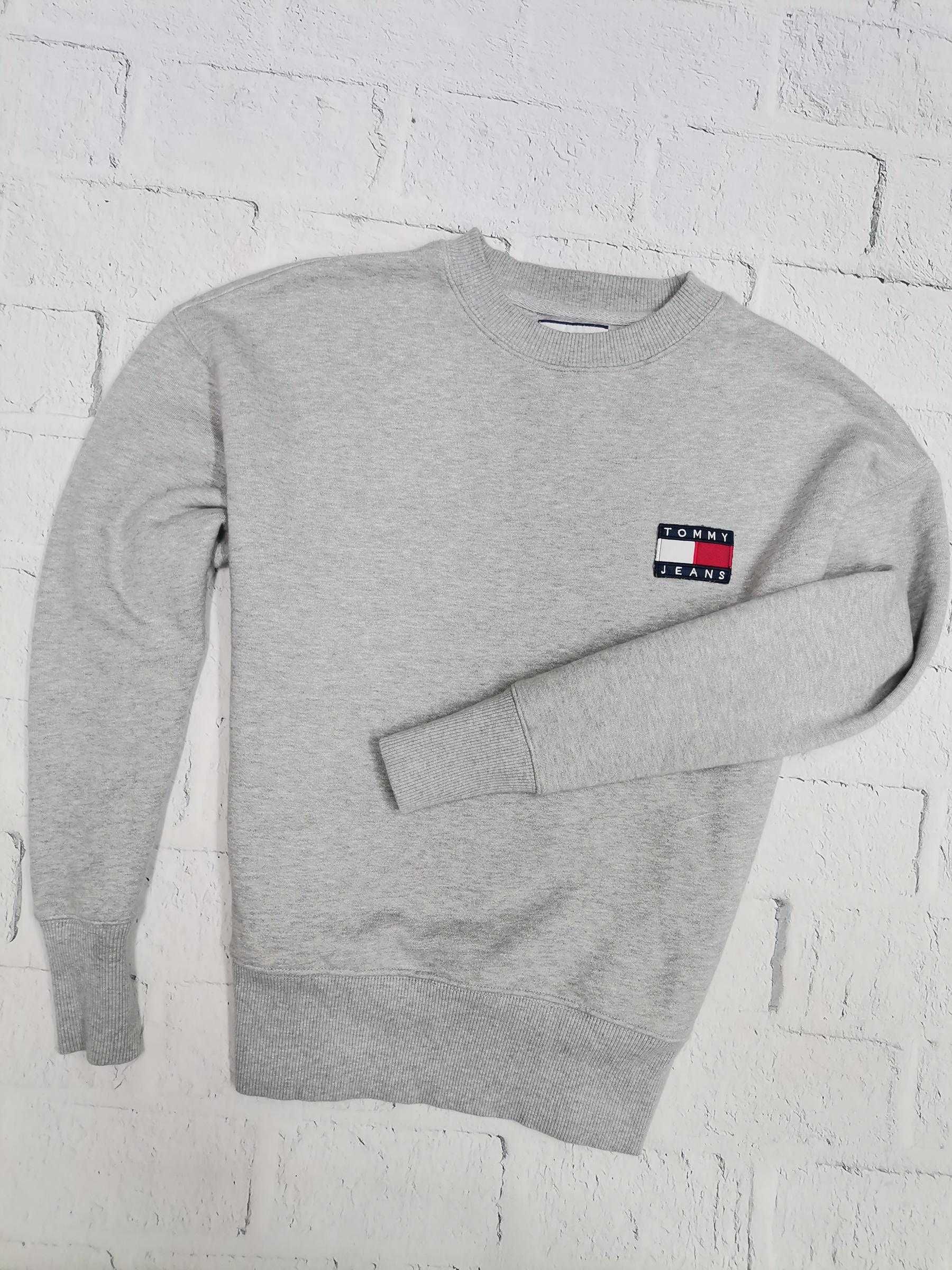 TOMMY HILFIGER Bluza Męska Logo Nowy Model XS/S Igła