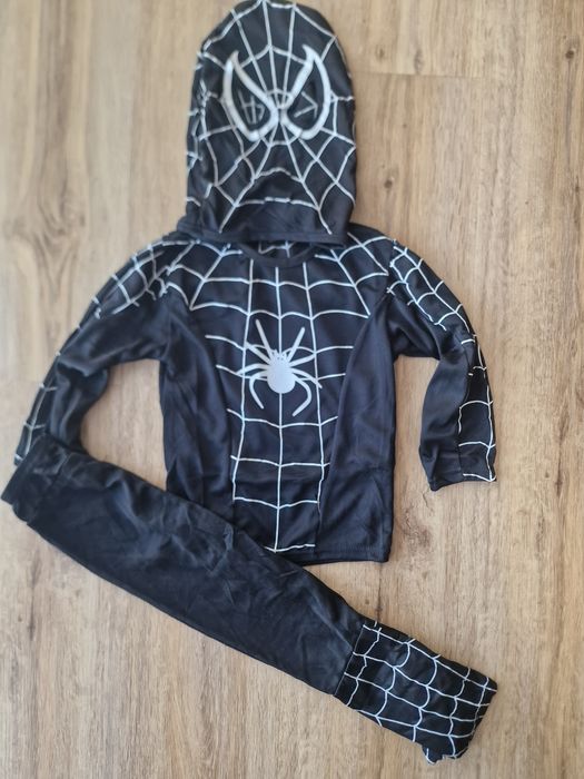 Strój Karnawałowy Przebranie kostium Superbohater 120-130