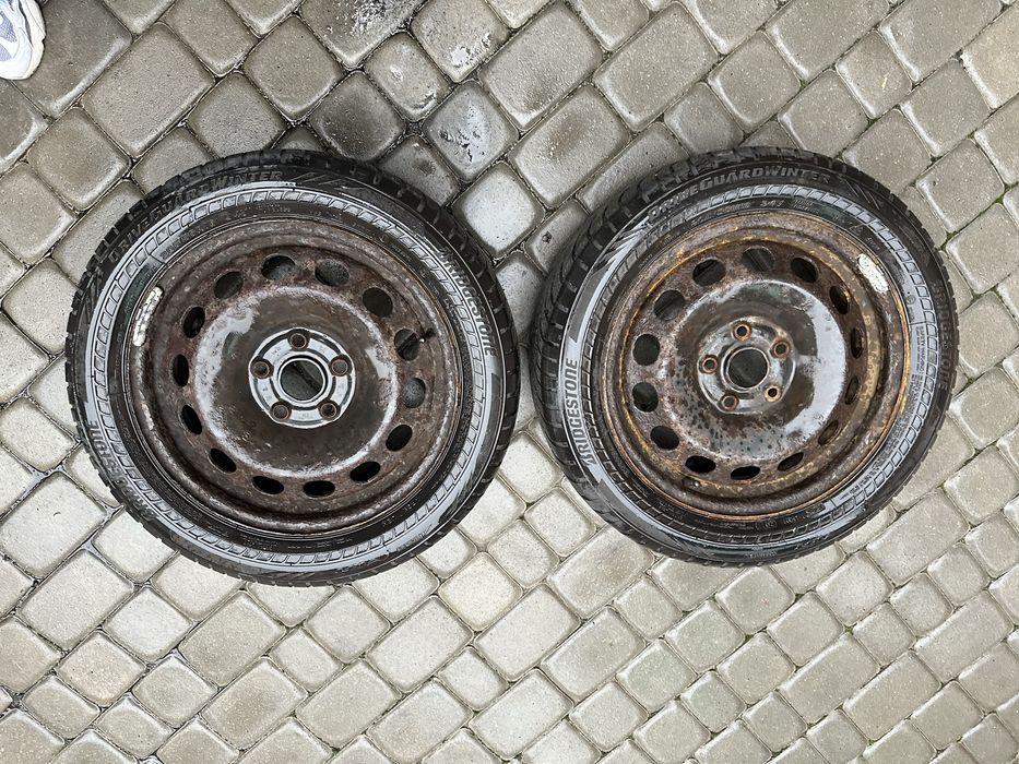 2 диска залізних р16 VW Golf 5/6 5-112