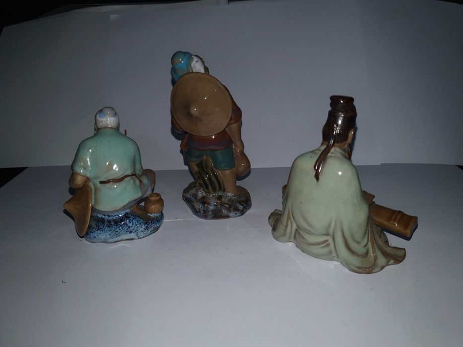 Porcelana - Cojunto Budas (3 unidades)