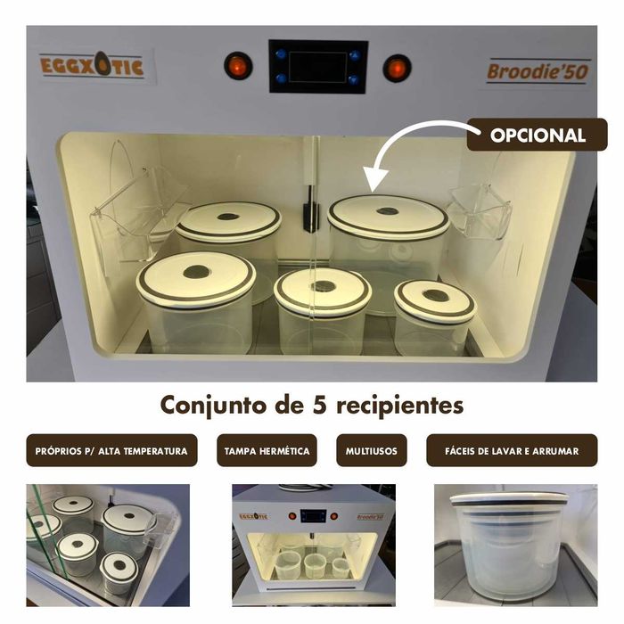 Criadeira de Aves criação à mão, maternidade c/ LED e humidade (Novas)