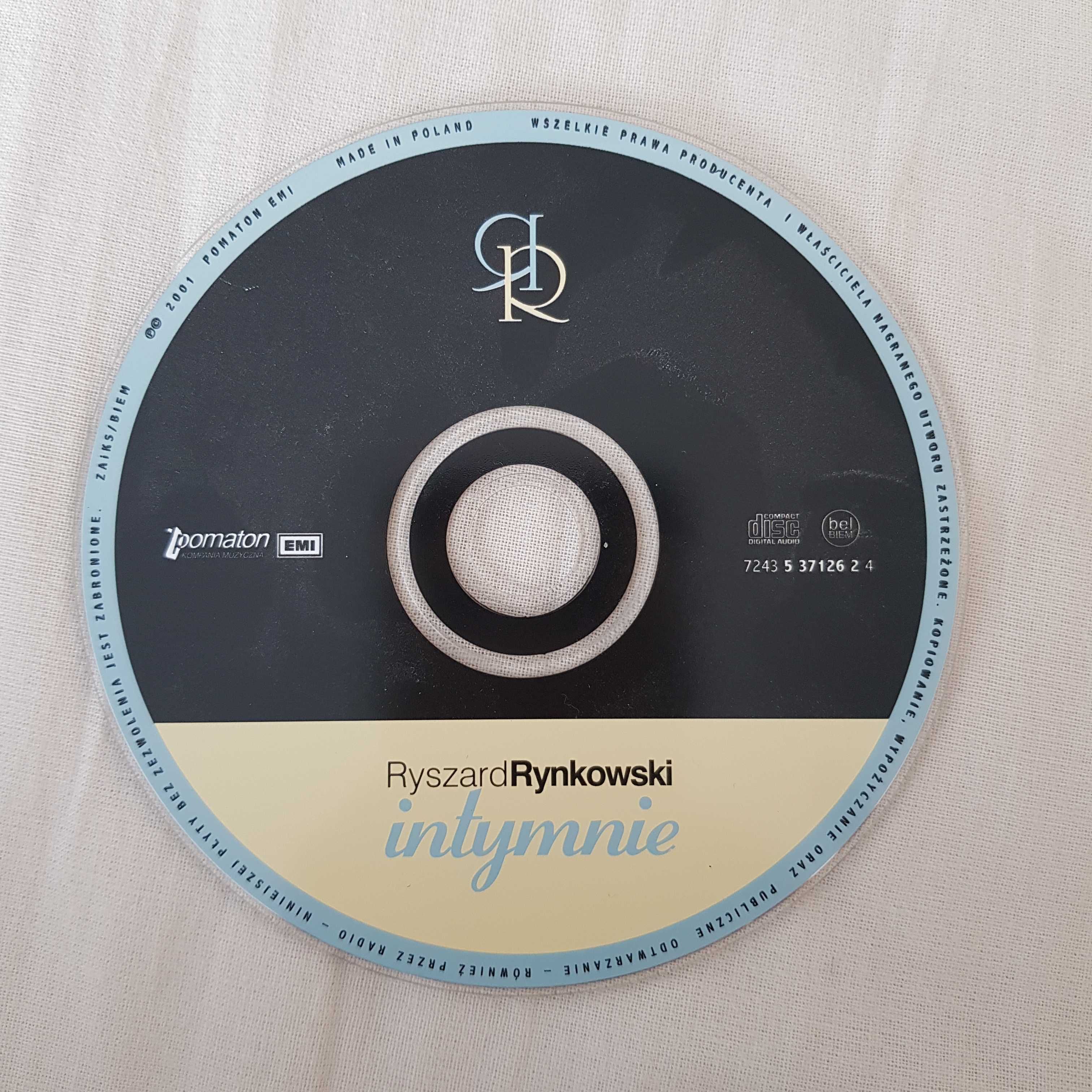 Ryszard Rynkowski - Intymnie płyta CD