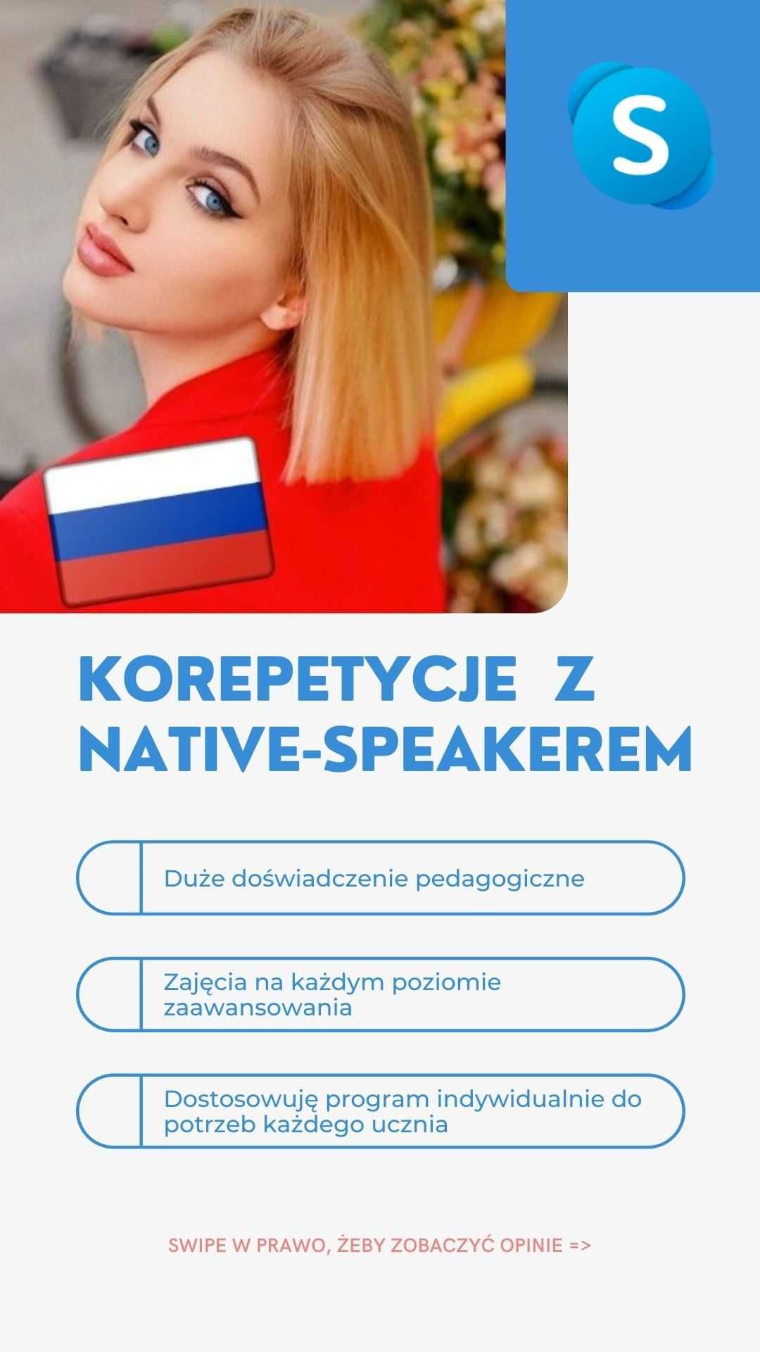 Korepetycje z języka rosyjskiego z NATIVE SPEAKEREM