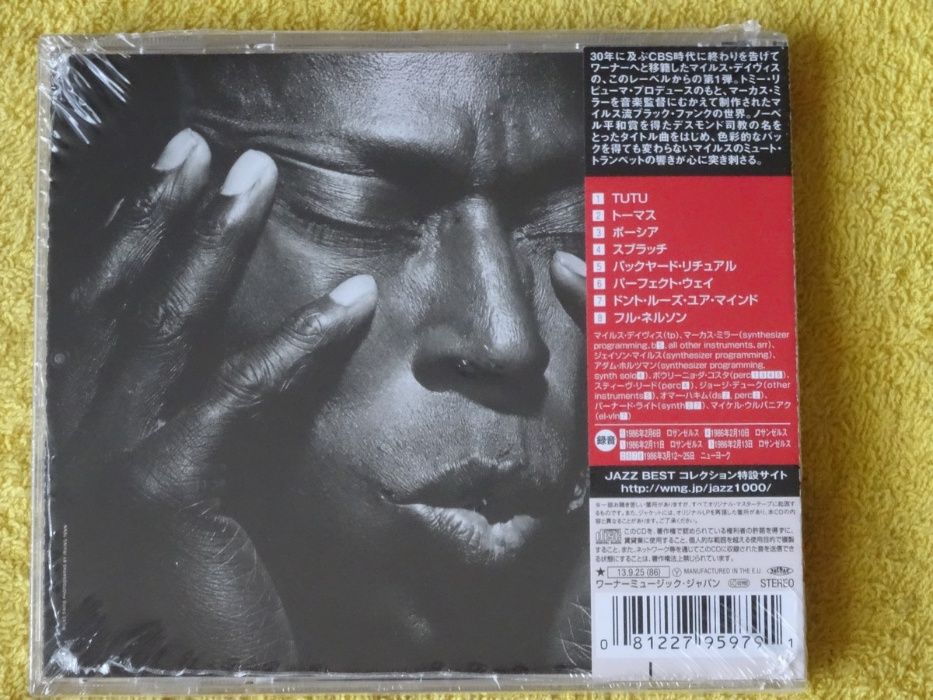 Miles DAVIS _ Tutu CD _NOWA Folia