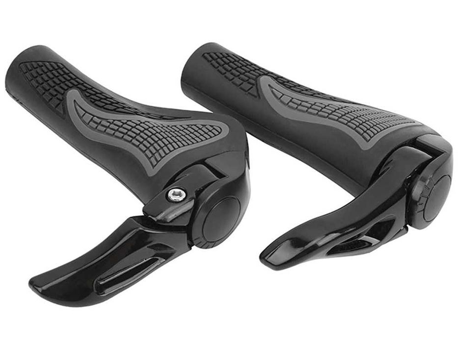 CHWYTY ROWEROWE ROGI GRIPY gumowe rączki z rogami WYGODNE Dobra Jakość