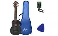 Flight TUS35 BK - ukulele sopranowe + AKCESORIA