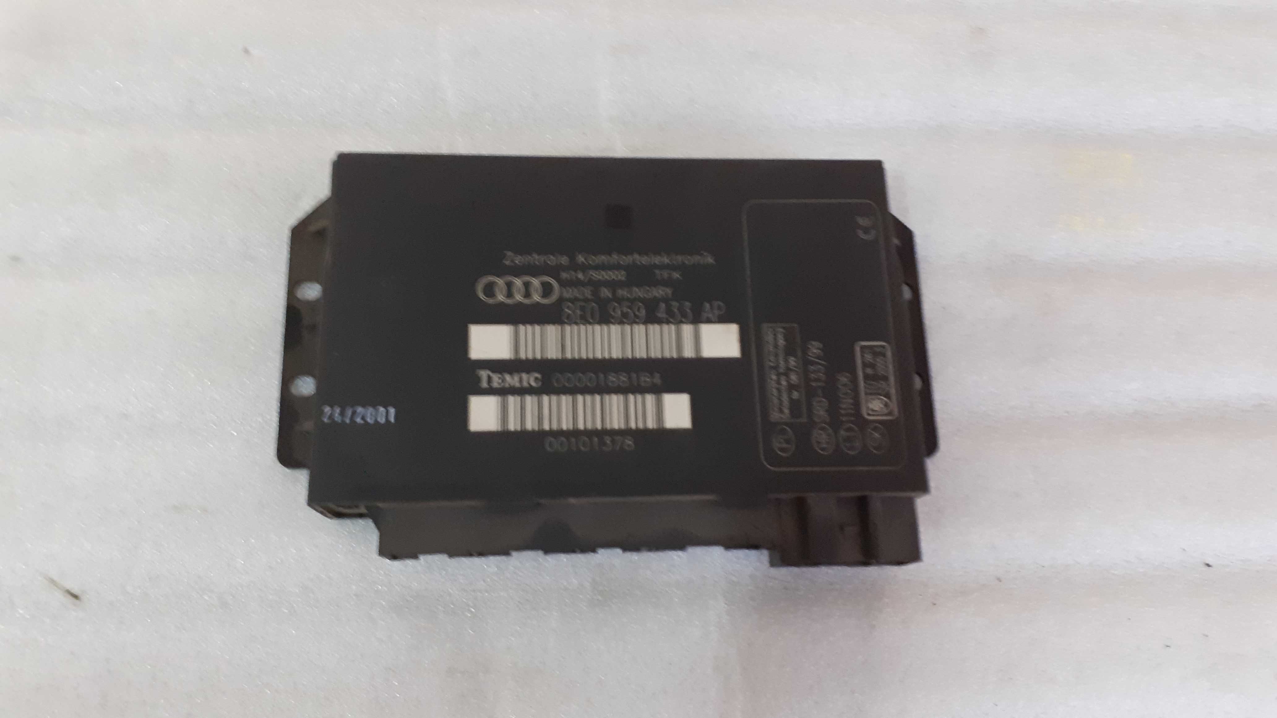 Moduł komfortu audi a4 b6