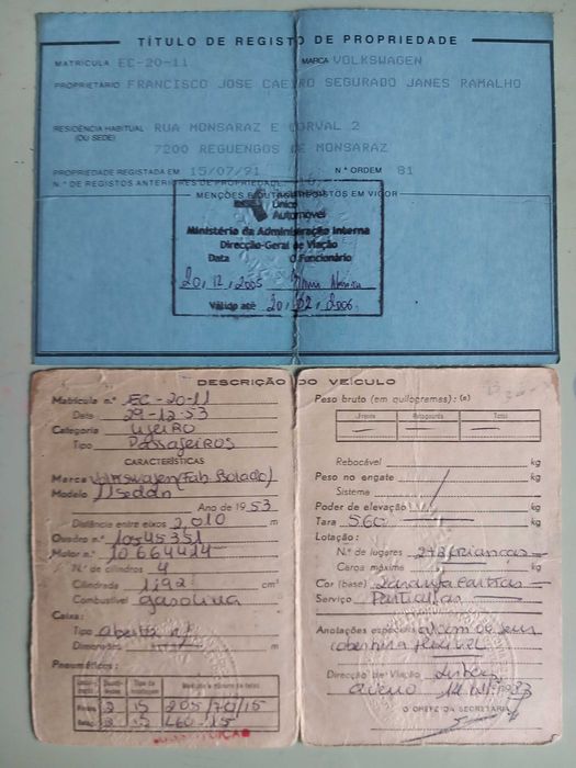 Buggy EC-20-11 com 73 anos está aí para qualquer condutor