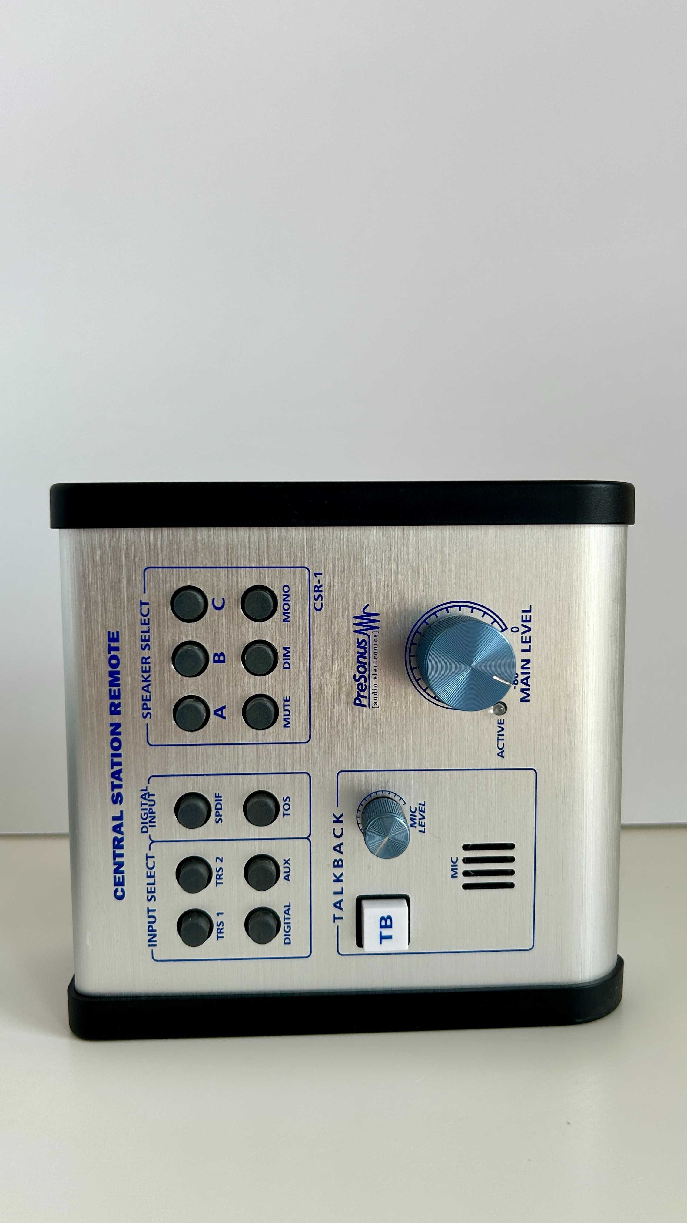 PreSonus Central Station + Pilot CSR-1 - Kontroler Monitorów jak NOWY
