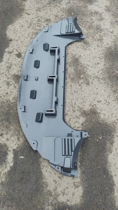 Защита плита бампера губа захист бампера Citroen C4 B7 ситроен с4 б7