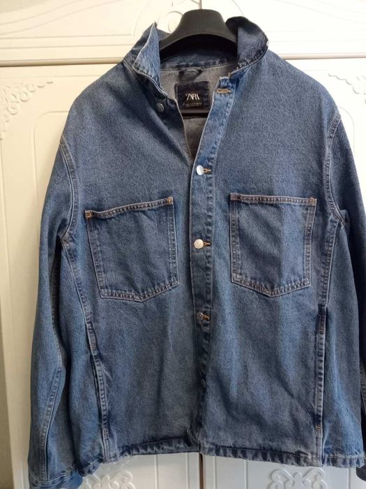 Джинсова куртка-сорочка Zara