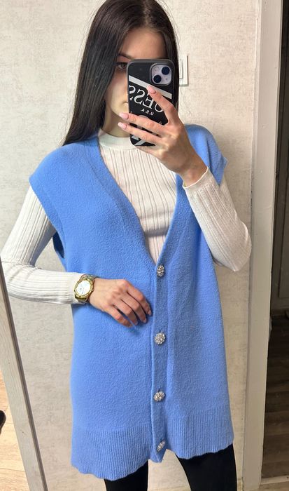 Жилетка подовжена