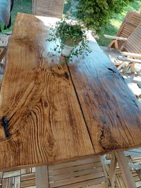 Stół z drewna litego monolit