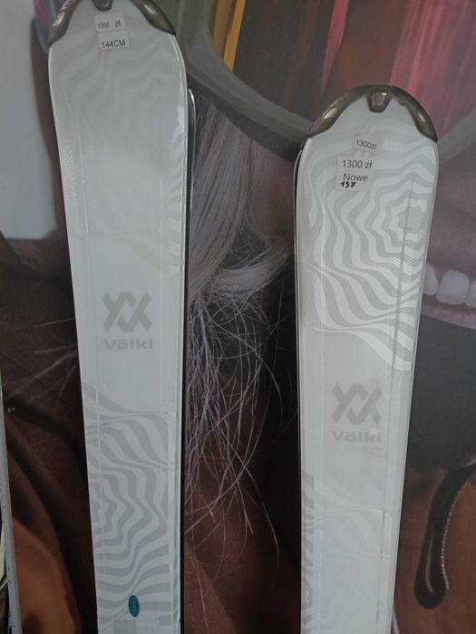 Nowe damskie narty Volkl flair 137cm- promocja 1200 zł/ Sklep-Serwis