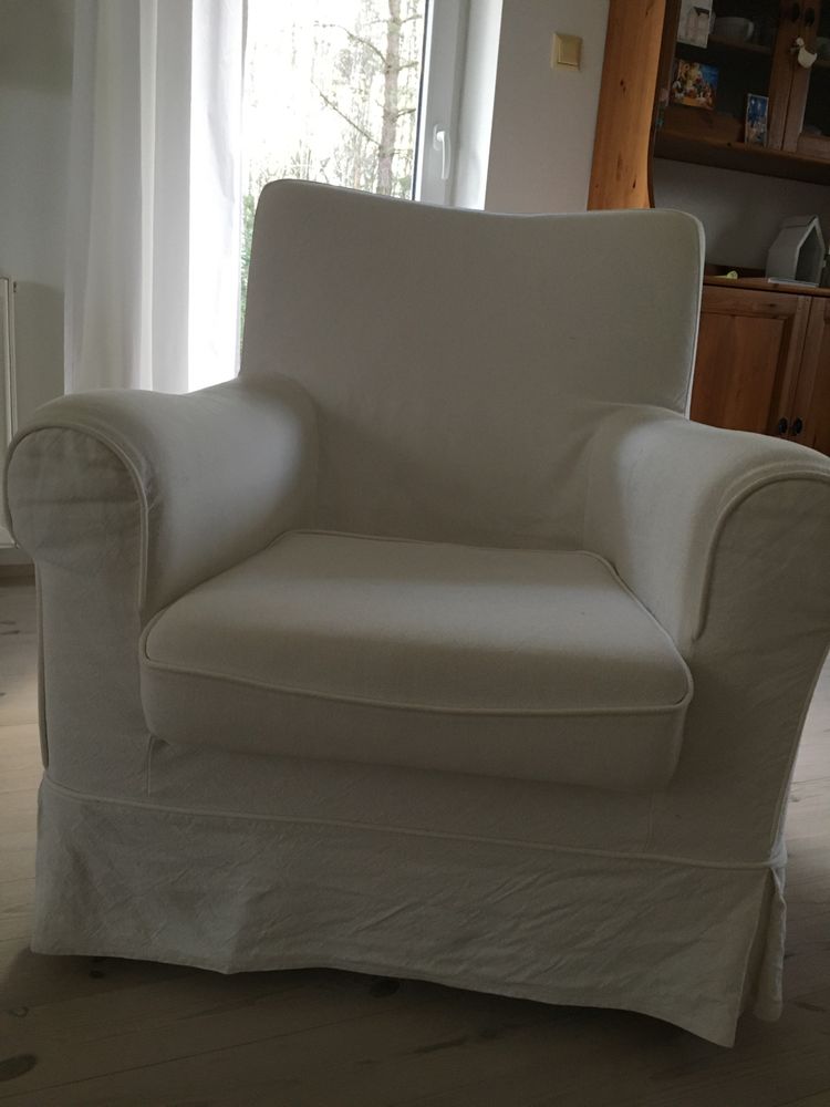 Fotel Ikea biały