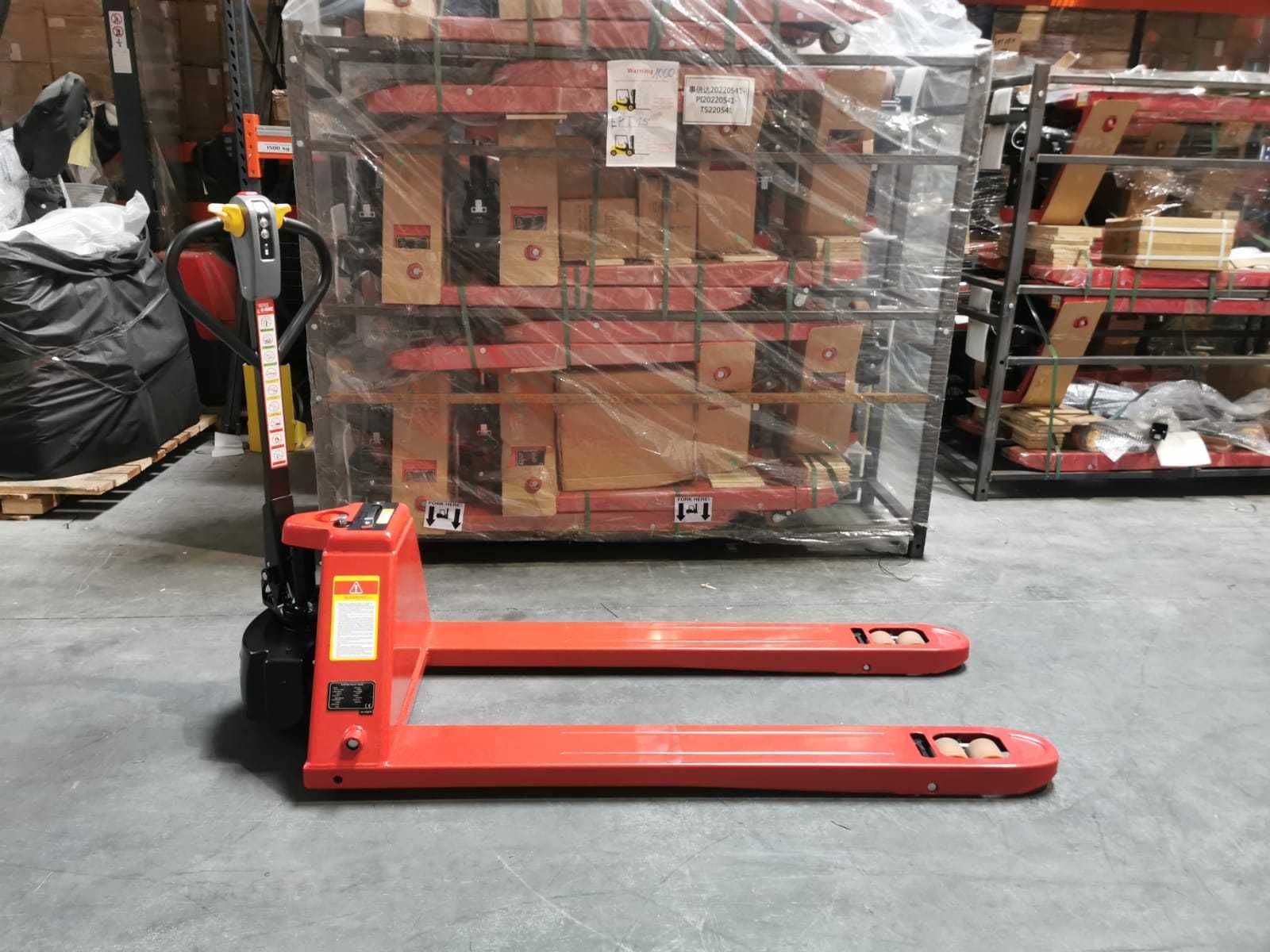 Paleciak elektryczny EPT15H wózek paletowy widły 150cm 1500mm