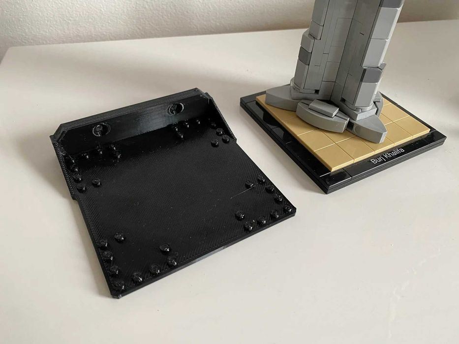 Uchwyt Ścienny na Zestaw LEGO Architecture Burj Khalifa 21031