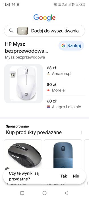 Mysz komputerowa bezprzewodowa