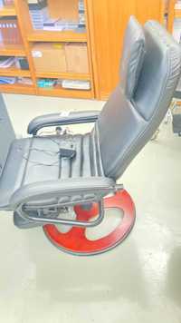 Cadeira de Massagem Elétrica, napa preta - Confortável