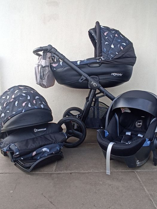 Wózek 3w1, 4w1 babyactive mommy z fotelikiem cybex