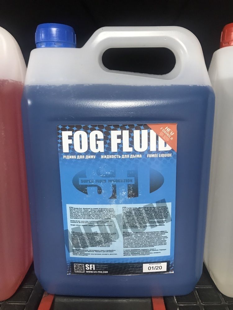 Жидкость для дым машины, генератора дыма Fog fluid мыльных пузерей