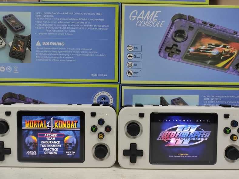 Портативна Ігрова Приставка Data Frog R36H БІЛА‼️НОВА‼️PlayStation PSP