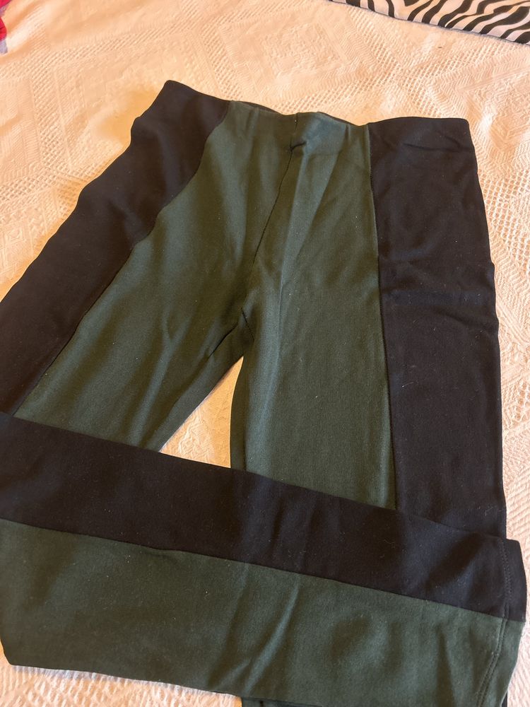 Legging preto e verde da Modalfa