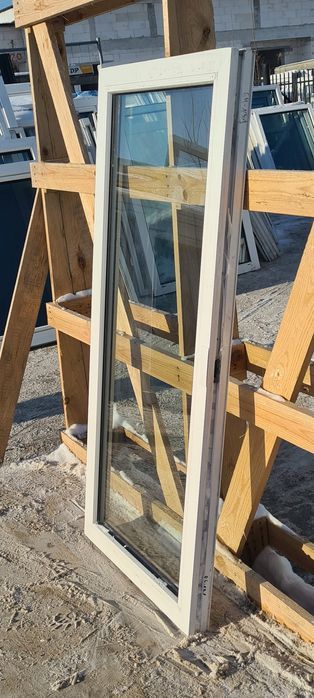 OKNA KacprzaK Witryna 64x131 FIX Używany PCV Lider Okna OLX