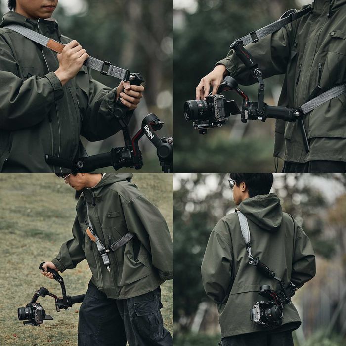 Smallrig Handle com alça for DJI RS 2/ RS 3/ RS 3 Pro/ RS 4/ RS 4 Pro