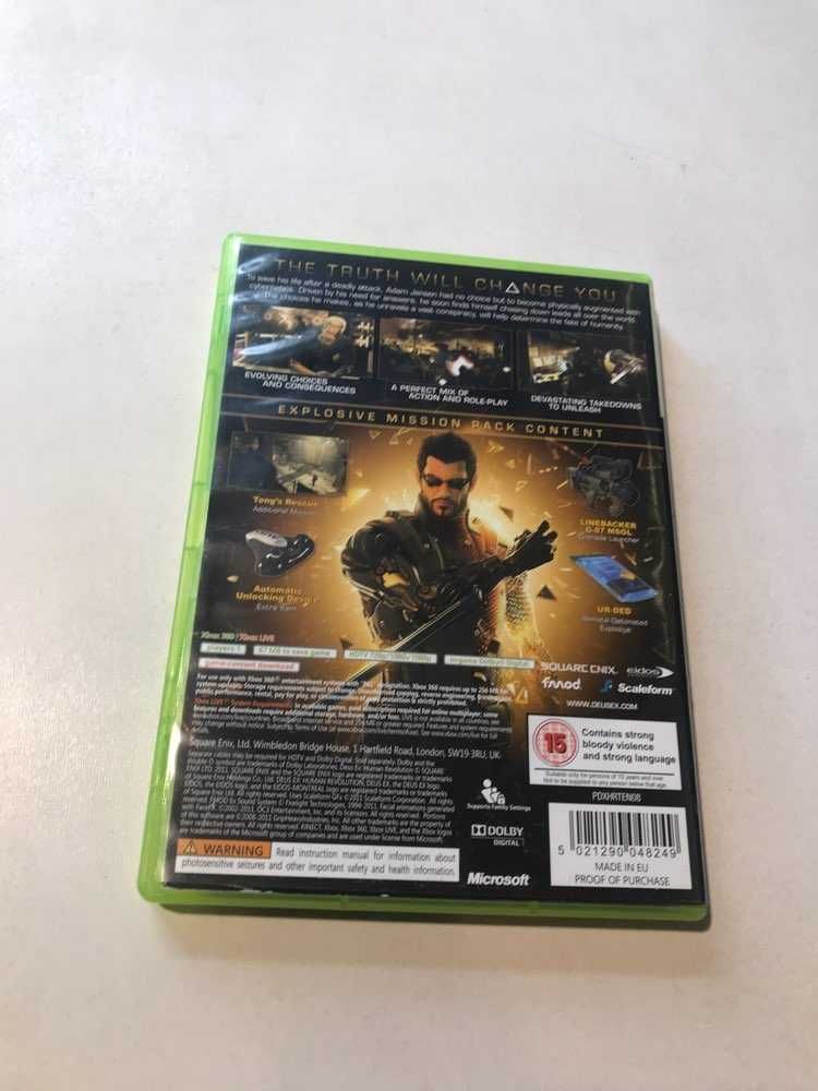 Deus Ex Human Revolution Xbox 360 Sklep Irydium