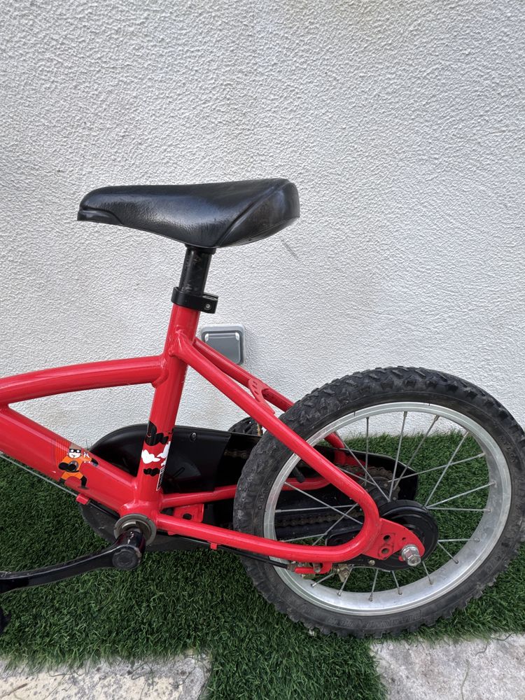 Bicicleta criança 4-6 anos B-twin decathlon roda 16”