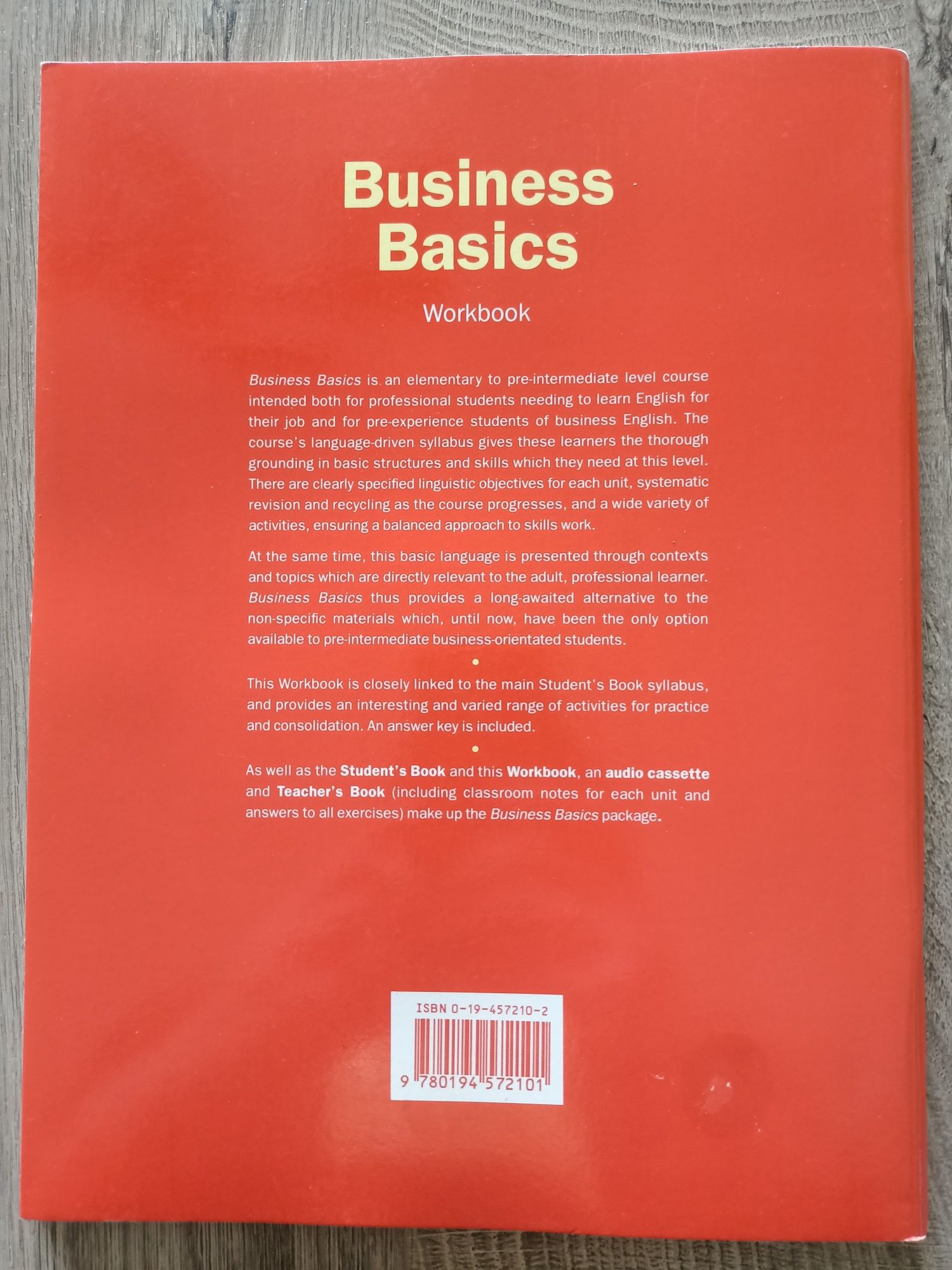 Business basics workbook