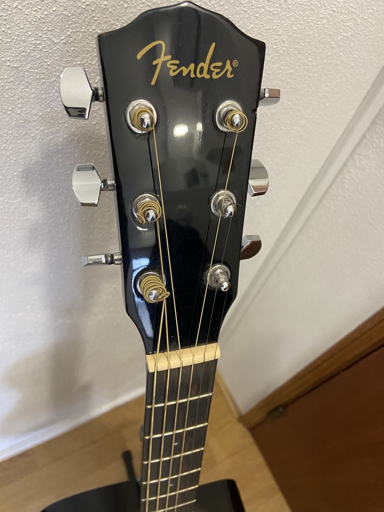 fender CD- 60 CE blk ds v2 preta