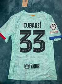 Koszulka piłkarska #33 CUBARSI FC BARCELONA trzeci strój sezon 2023/24