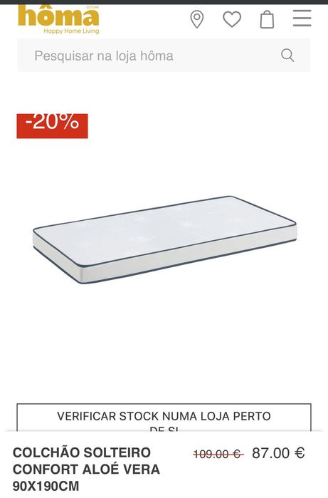 Cama montessori e colchão