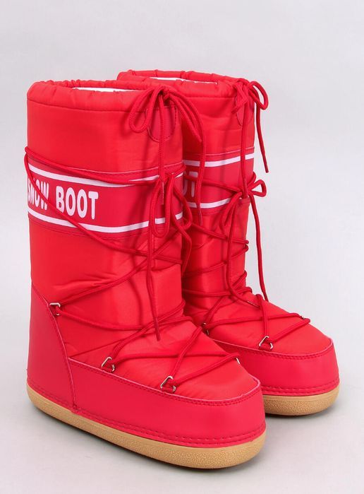 Snow Boots Wysokie Tange Red