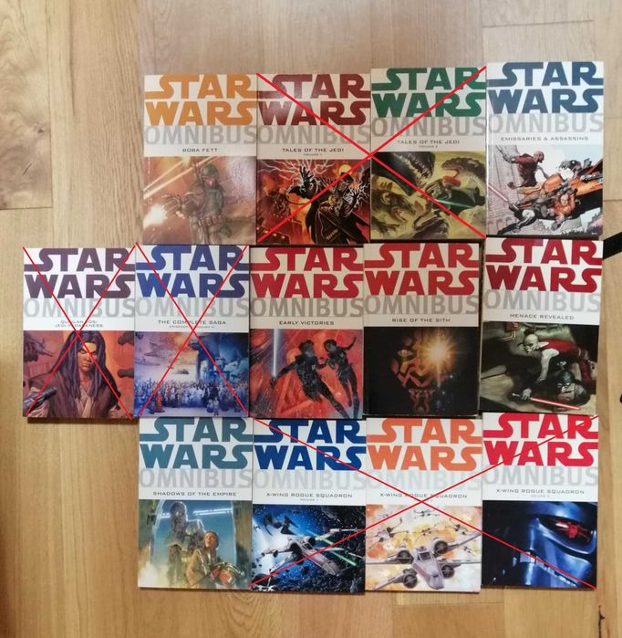 Star Wars Omnibus 6 tomów Dark Horse